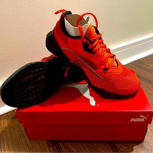 Men Puma Fuse 2.0, Size M7, Color Cherry Tomato - Puma Black
